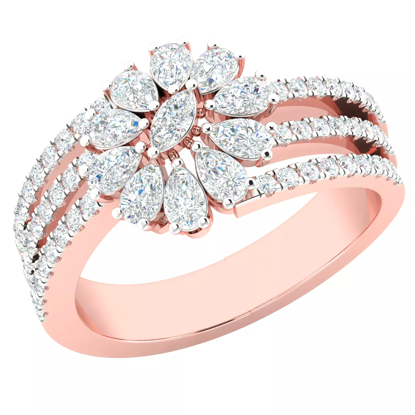 Women ring 3dm stl render detail 3D print model 3D print model_0