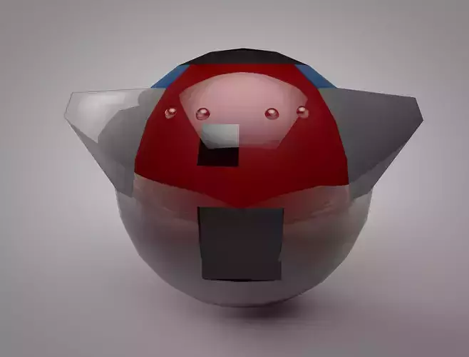 Alien Capsule 3D model