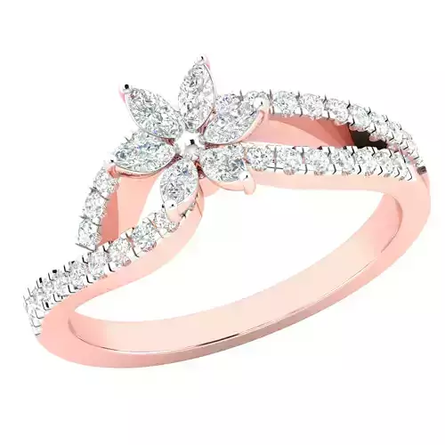 Women ring 3dm stl render detail 3D print model