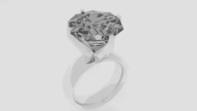 Diamond Ring Free 3D model