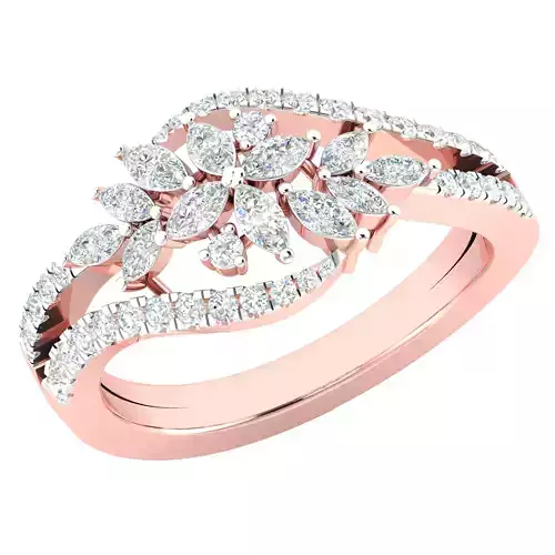 Women ring 3dm stl render detail 3D print model