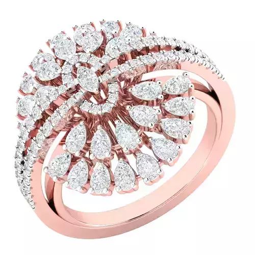 Women ring 3dm stl render detail 3D print model