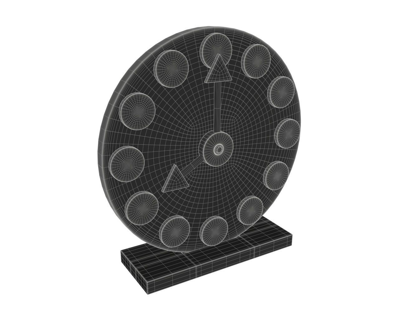 Children wood toys pbr part 2 3D Model Collection_6