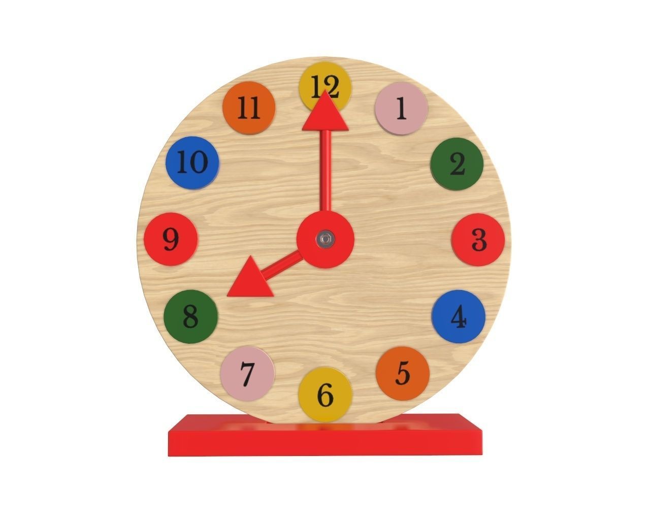 Children wood toys pbr part 2 3D Model Collection_5