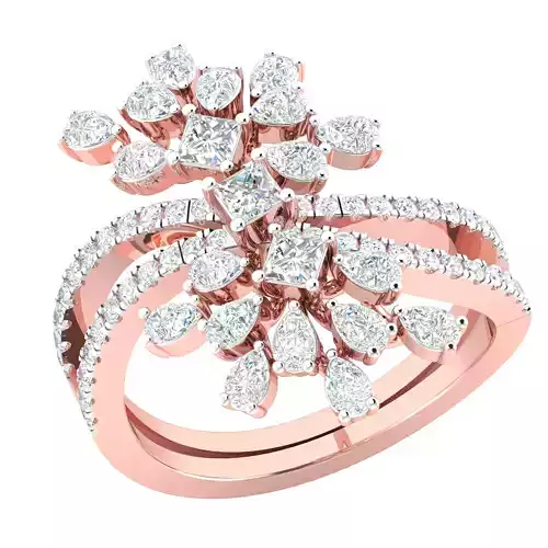 Women ring 3dm stl render detail 3D print model