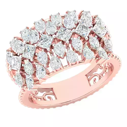 Women ring 3dm stl render detail 3D print model