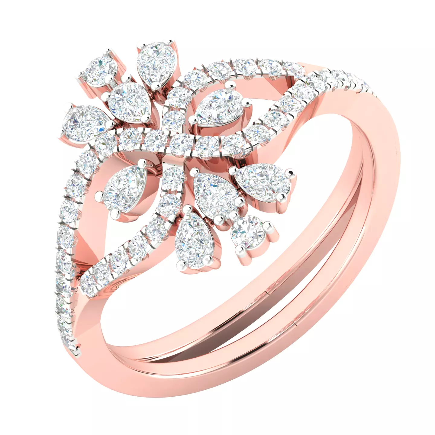 Women ring 3dm stl render detail 3D print model 3D print model_0