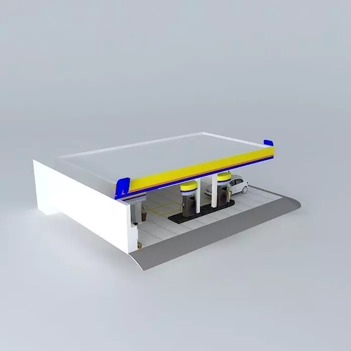 Ipiranga station - Treble Free 3D model
