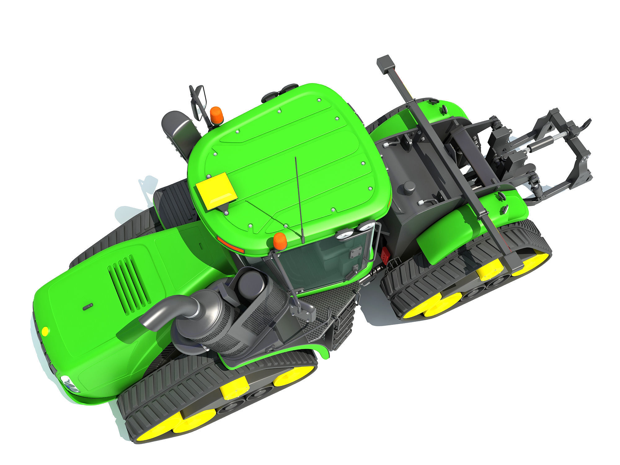 Tractor Power 3D model_10