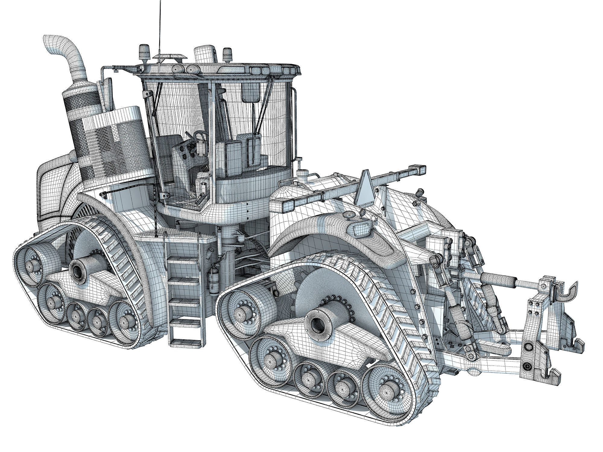 Tractor Power 3D model_15