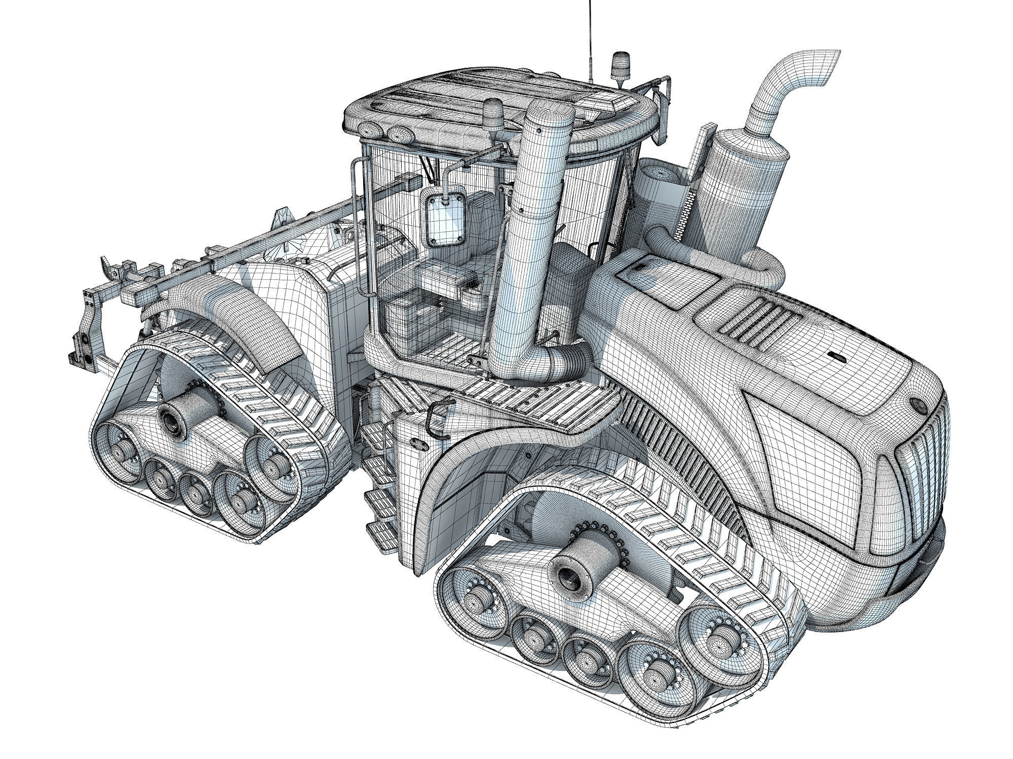 Tractor Power 3D model_17