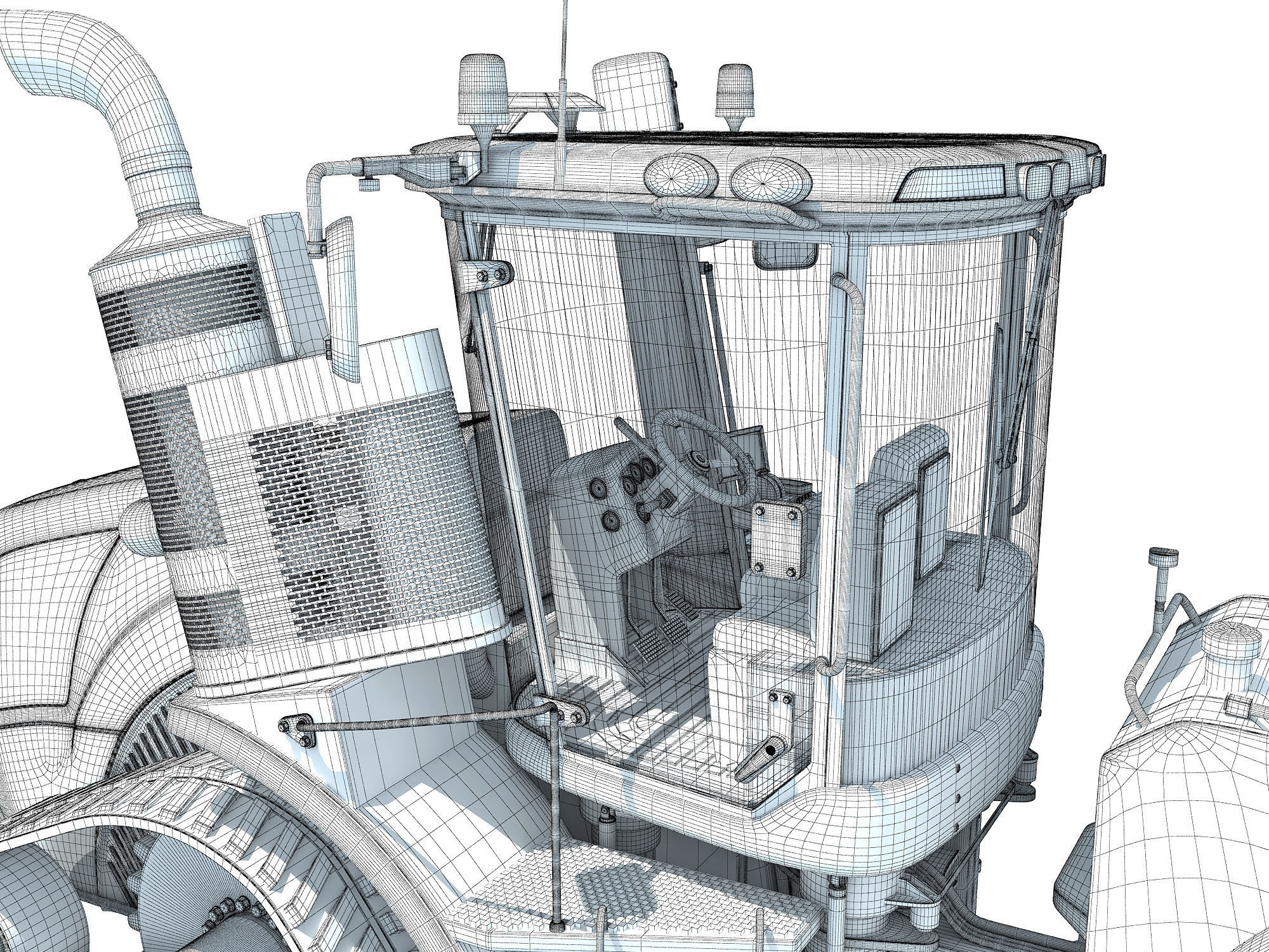 Tractor Power 3D model_18
