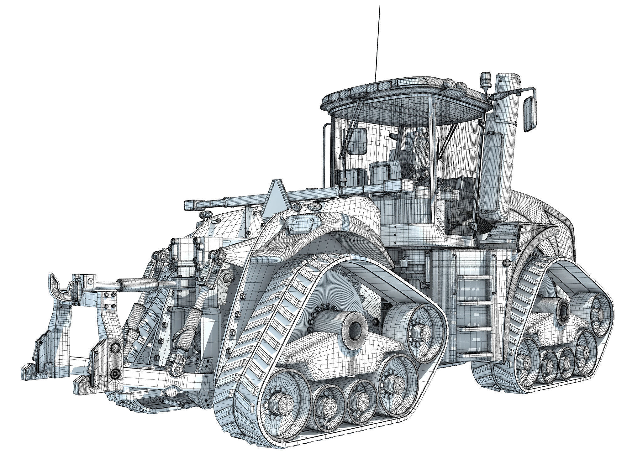 Tractor Power 3D model_16