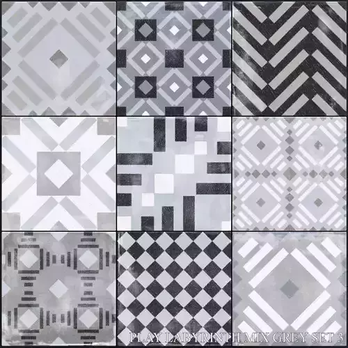 ABK Play Labyrinth Mix Grey Set 3