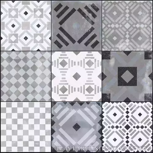 ABK Play Labyrinth Mix Grey Set 4