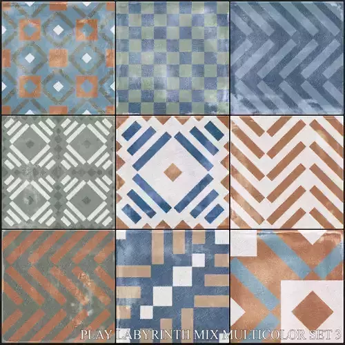 ABK Play Labyrinth Mix Multicolor Set 3