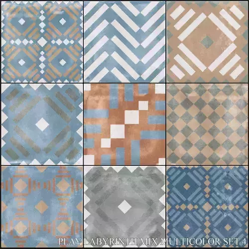 ABK Play Labyrinth Mix Multicolor Set 4