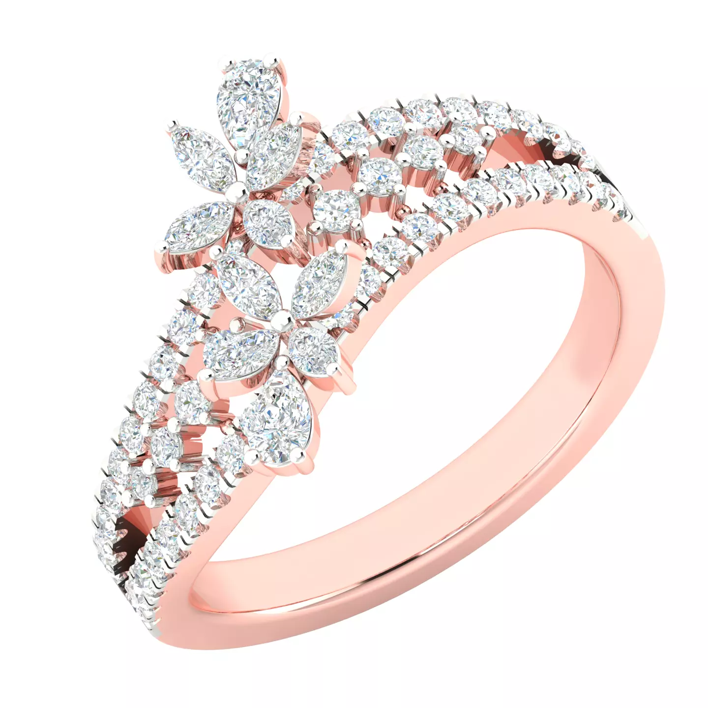 Women ring 3dm stl render detail 3D print model 3D print model_0