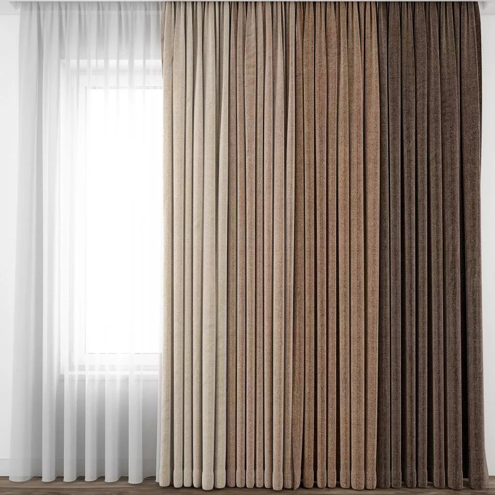 Curtain 62 3D model_0