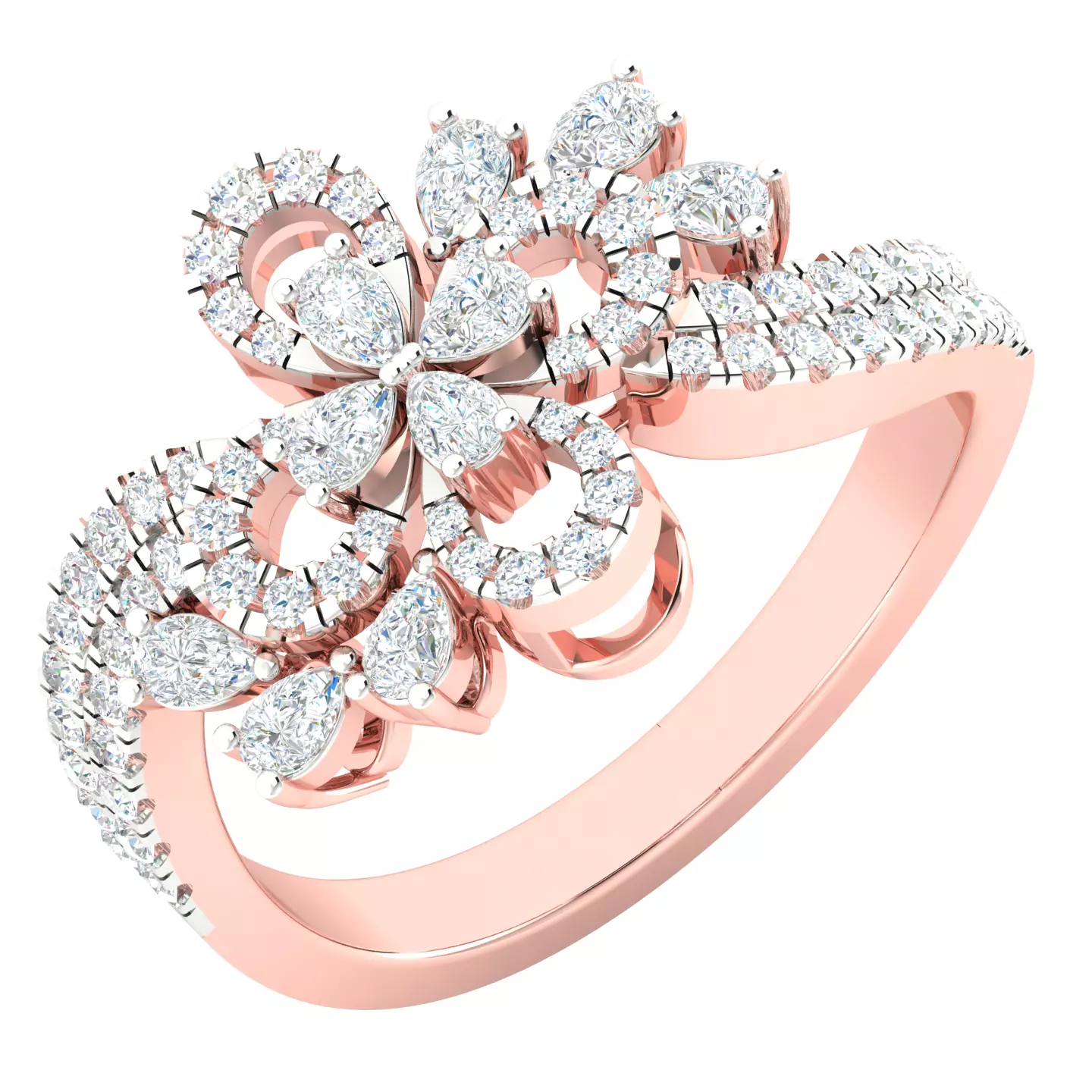 Women ring 3dm stl render detail 3D print model 3D print model_0