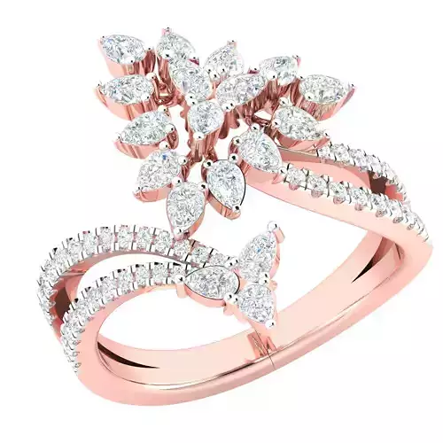 Women ring 3dm stl render detail 3D print model