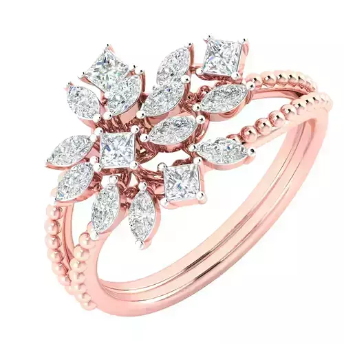 Women ring 3dm stl render detail 3D print model 3D print model