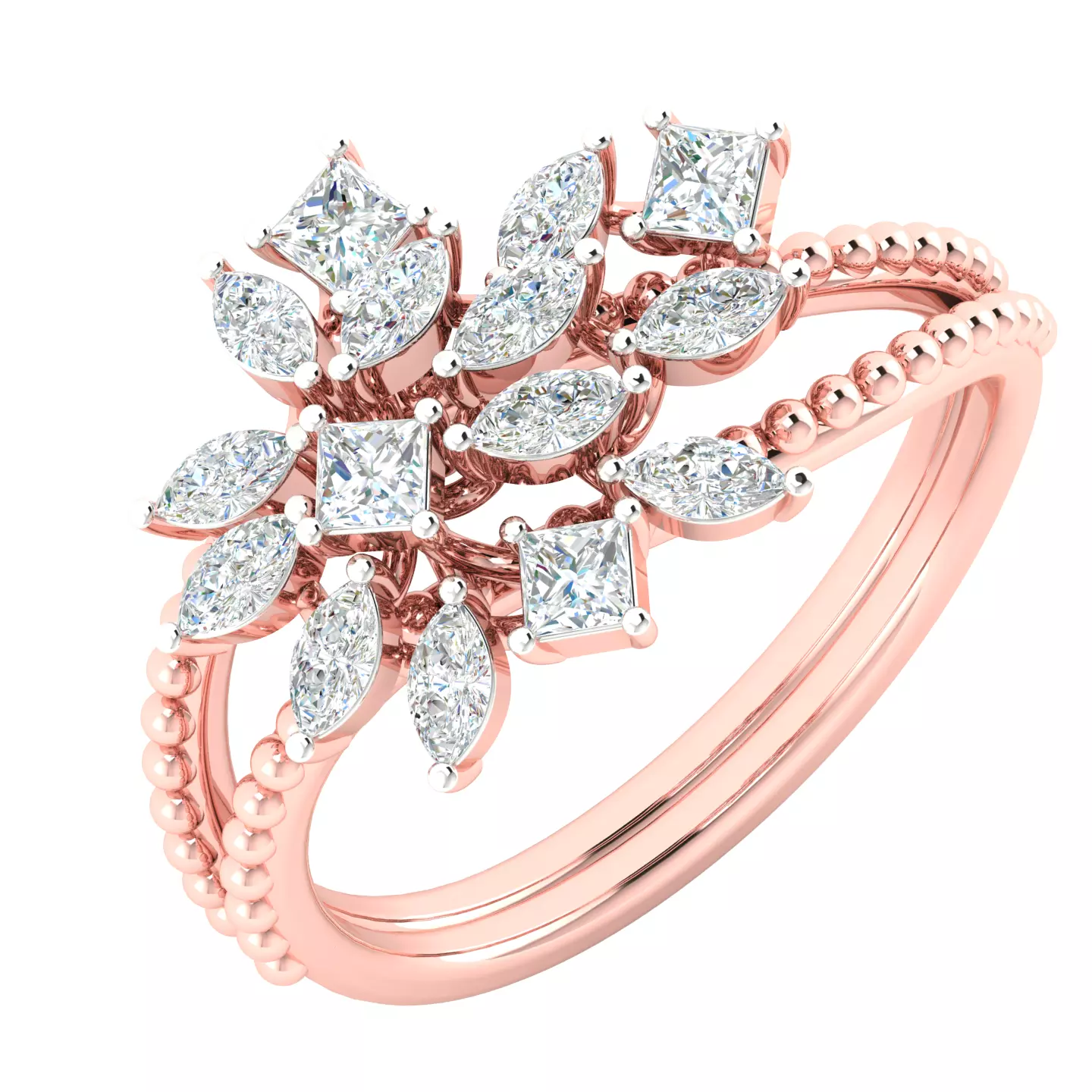 Women ring 3dm stl render detail 3D print model 3D print model_0