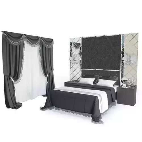 Classic Bedroom 3D model