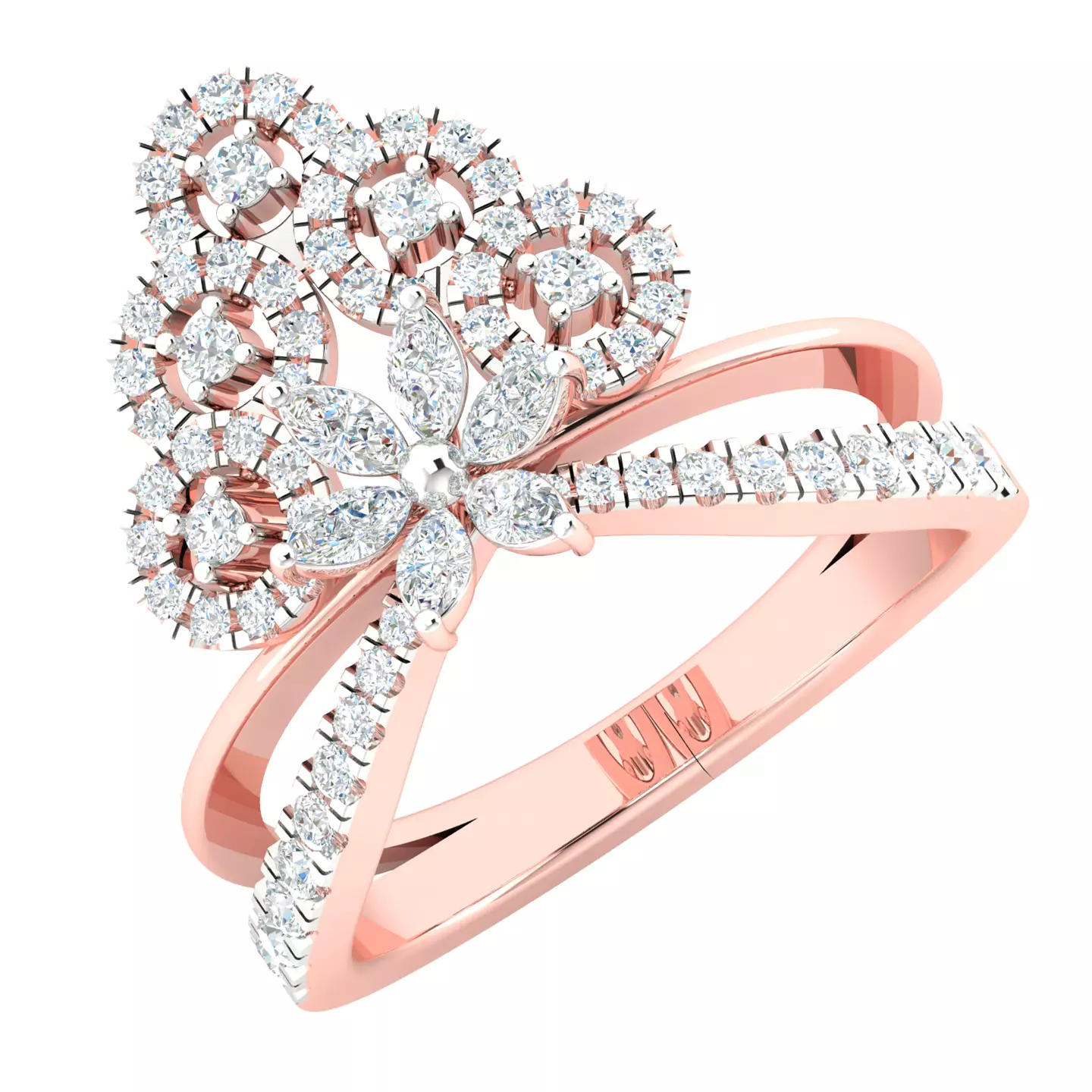 Women ring 3dm stl render detail 3D print model 3D print model_0