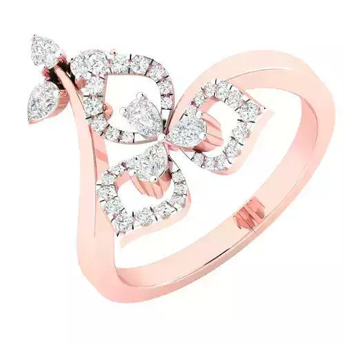 Women ring 3dm stl render detail 3D print model 3D print model