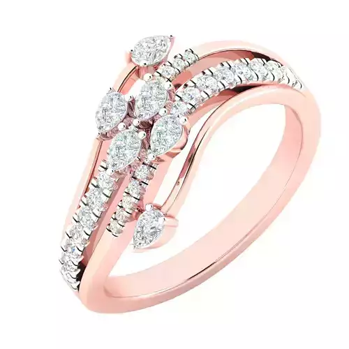 Women ring 3dm stl render detail 3D print model