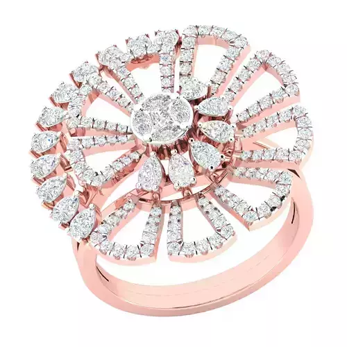 Women ring 3dm stl render detail 3D print model