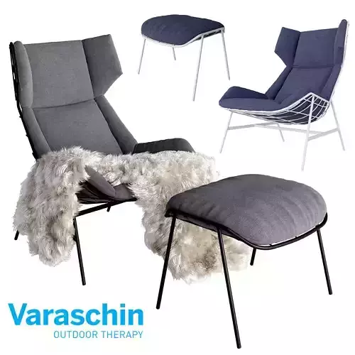 Varaschin Outdoor Therapy Bergere relax summer set 
