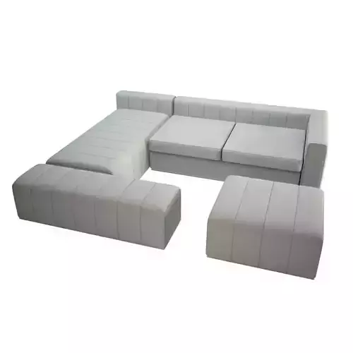 Modular Sofa Bite Island Divano