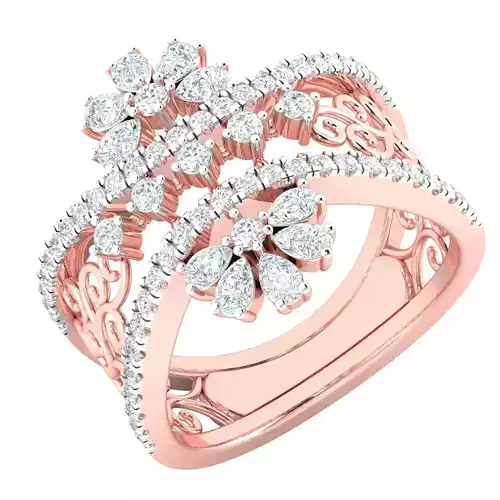 Women ring 3dm stl render detail 3D print model