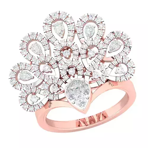 Women ring 3dm stl render detail 3D print model 3D print model