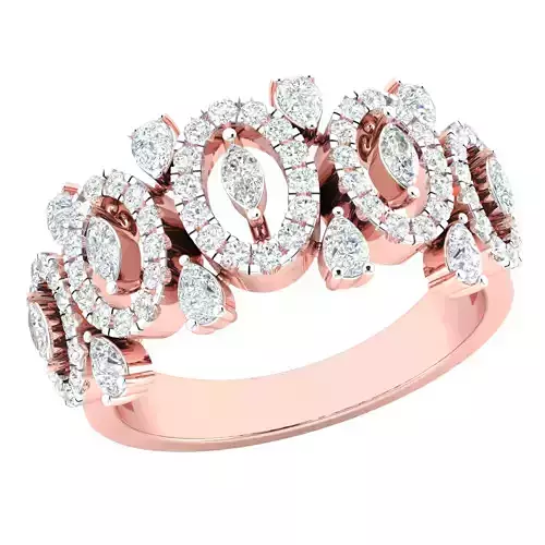 Women ring 3dm stl render detail 3D print model