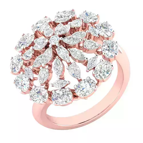 Women ring 3dm stl render detail 3D print model