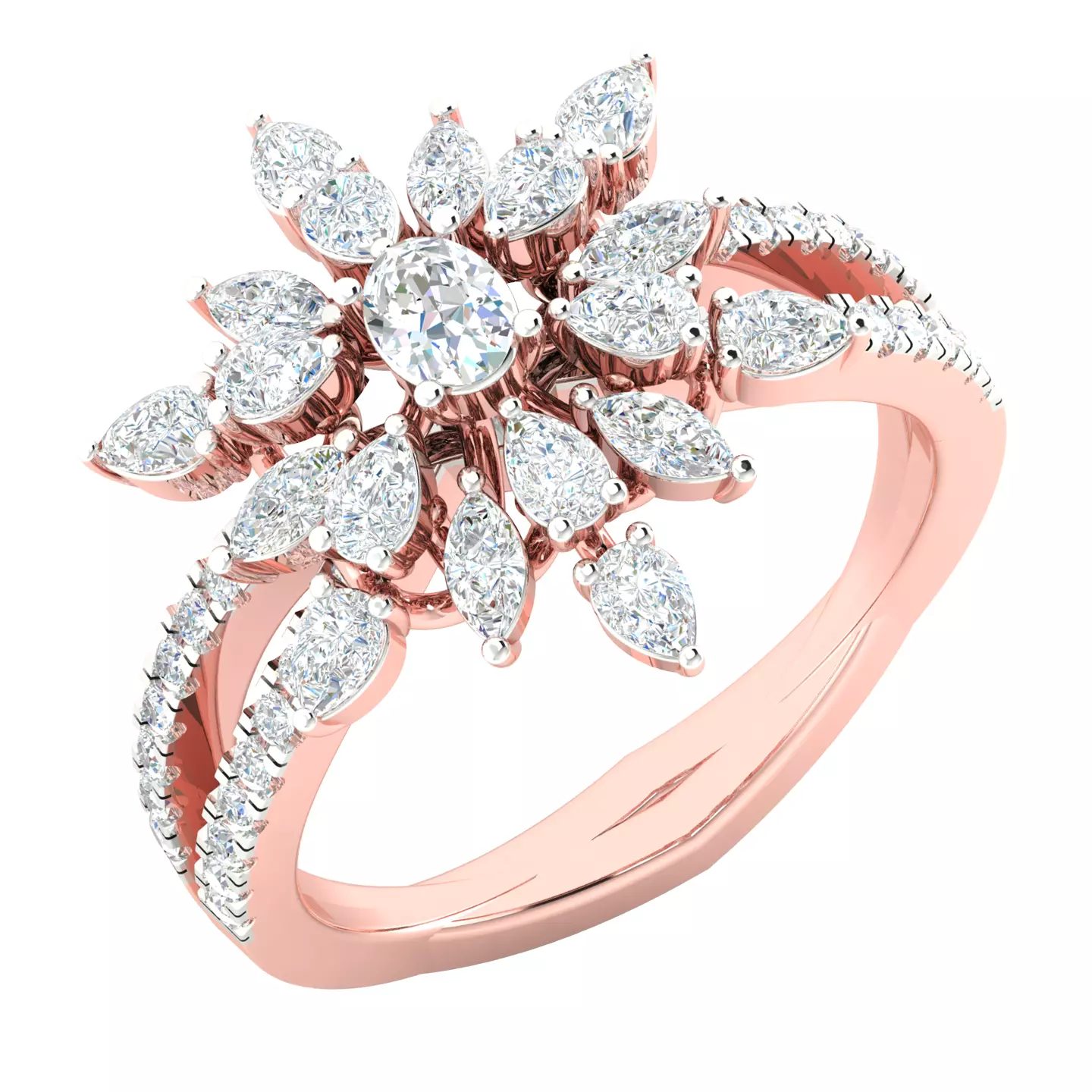 Women ring 3dm stl render detail 3D print model 3D print model_0