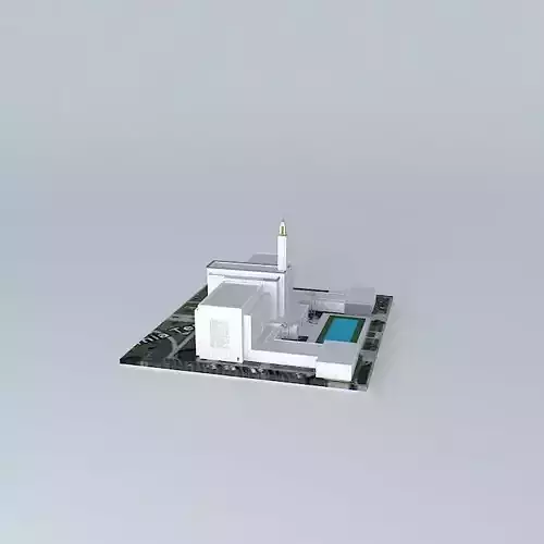 LDS. Temple Los Angeles California Templo Mormon, 10 th.operating temple.