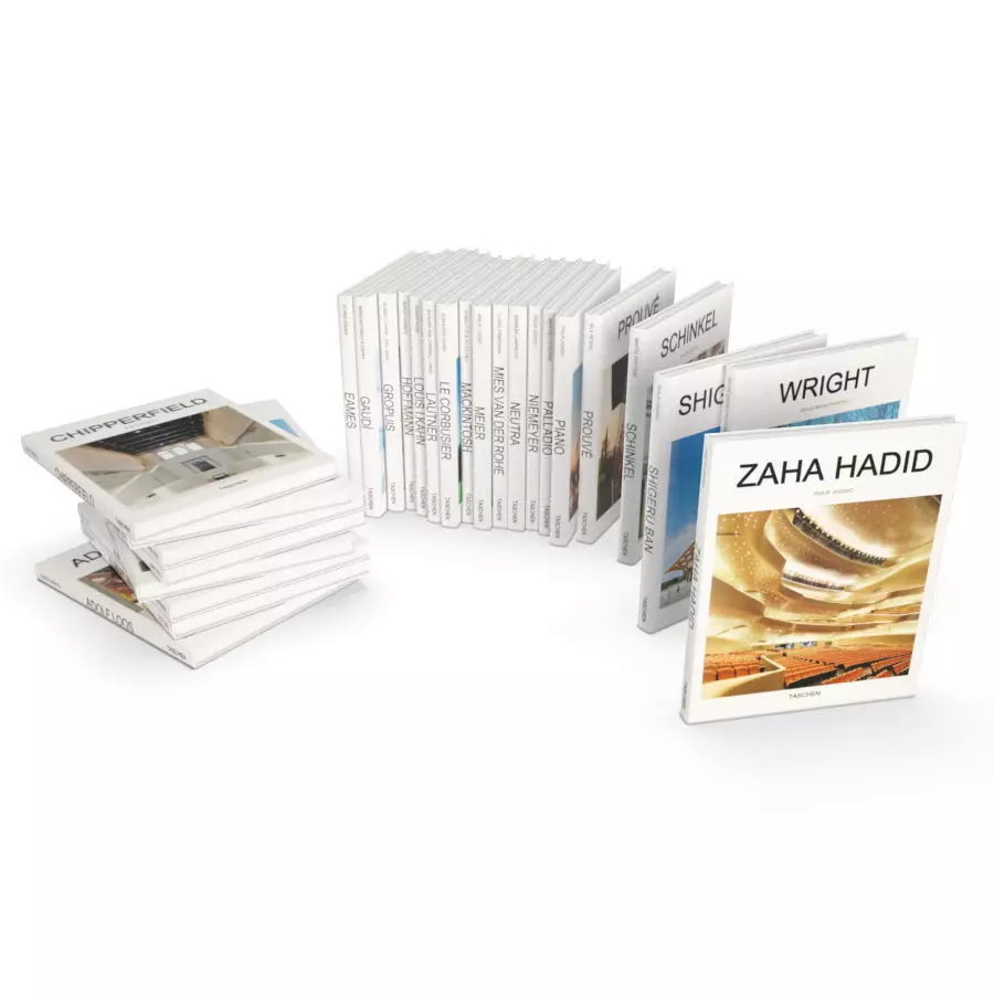 Architect Books Free 3D model_0