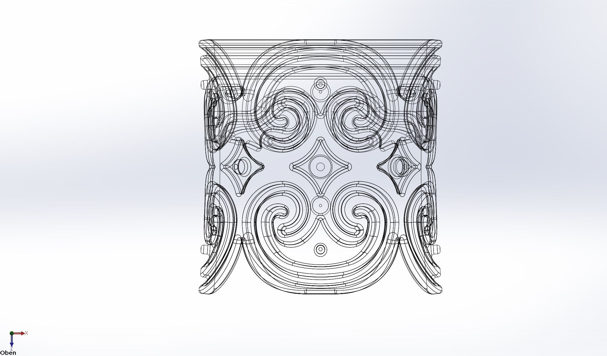 How To Train Your Dragon Patterned Wedding Bracelet 3D print model_12