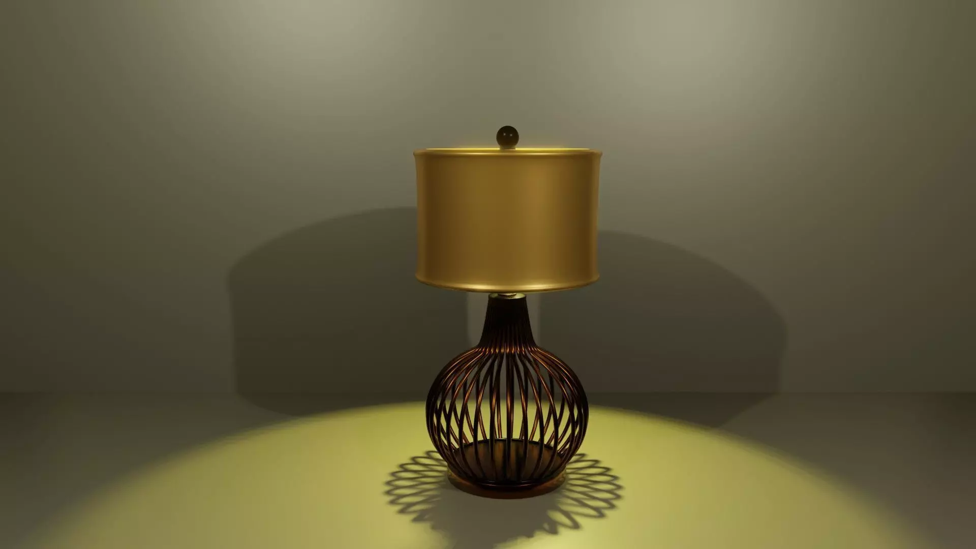 Architecture Lamp 3D model_0