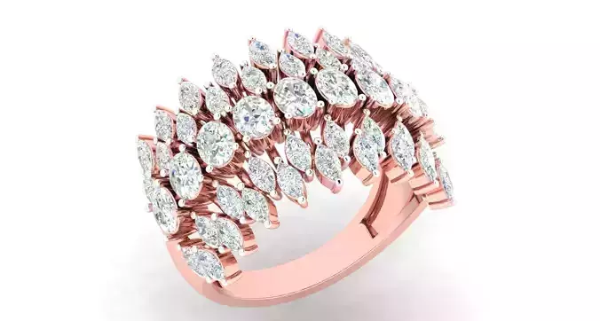 Women ring 3dm stl render detail 3D print model