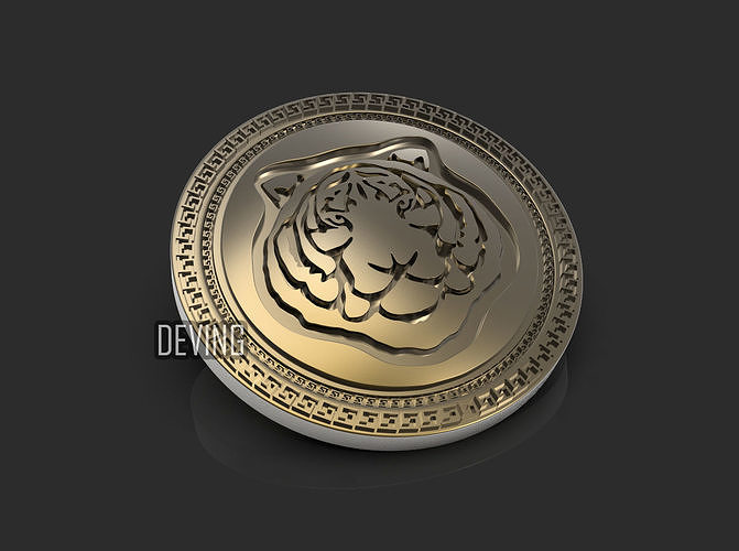 Medallon Shazam 3D print model