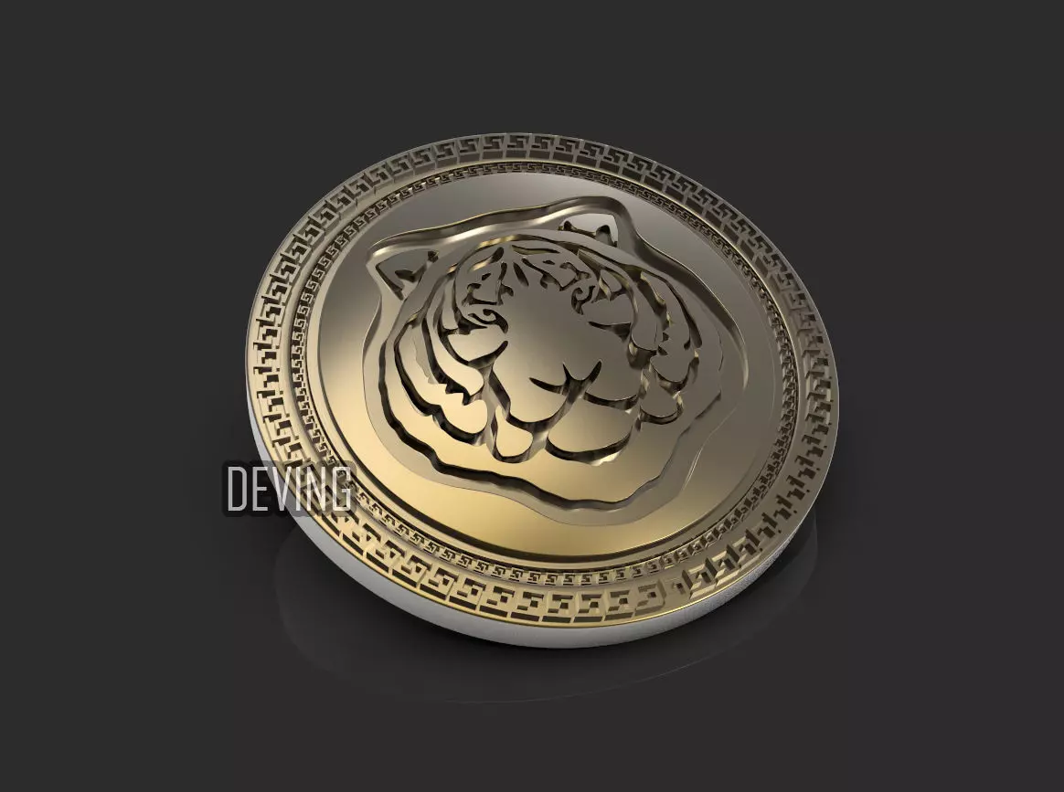Medallon Shazam 3D print model