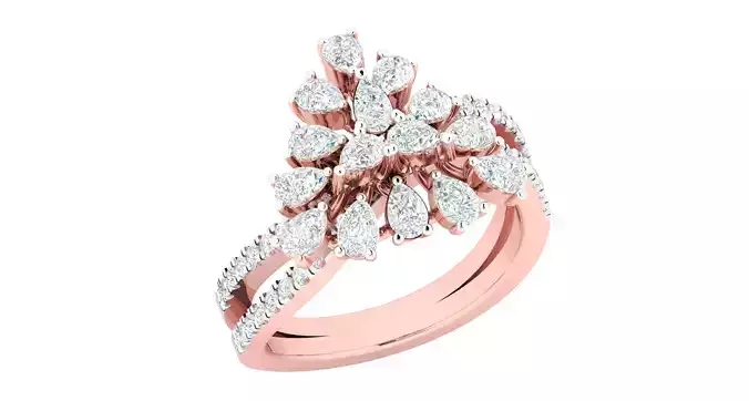 Women ring 3dm stl render detail 3D print model