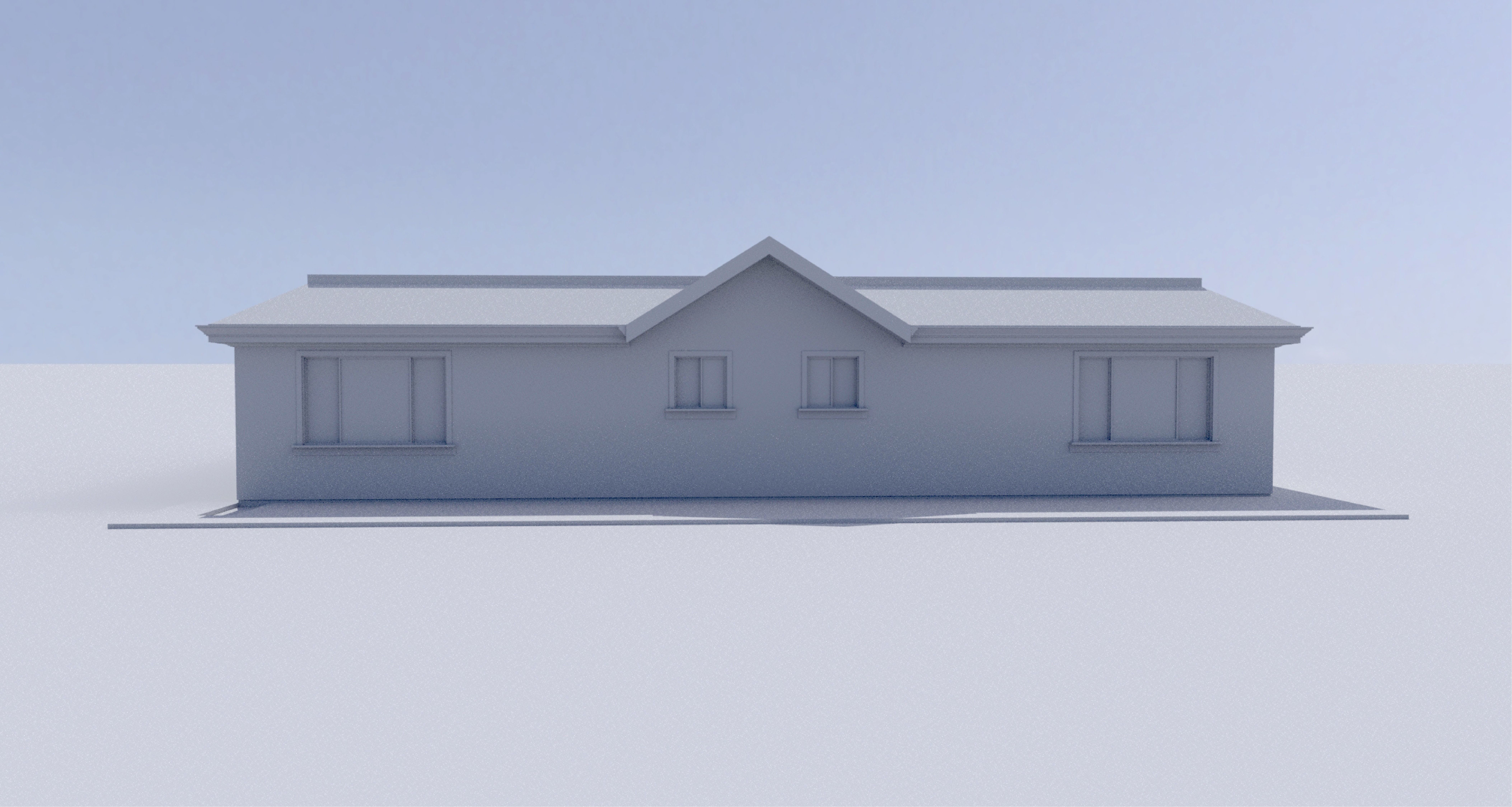 Duplex Residential Architecture and Development with CAD  Plan 3D model_17