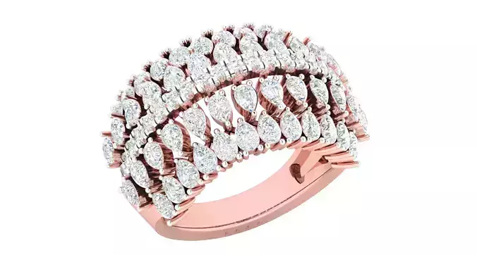 Women ring 3dm stl render detail 3D print model