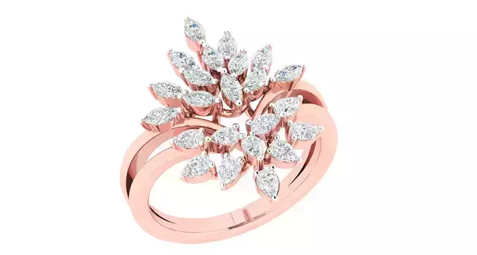 Women ring 3dm stl render detail 3D print model